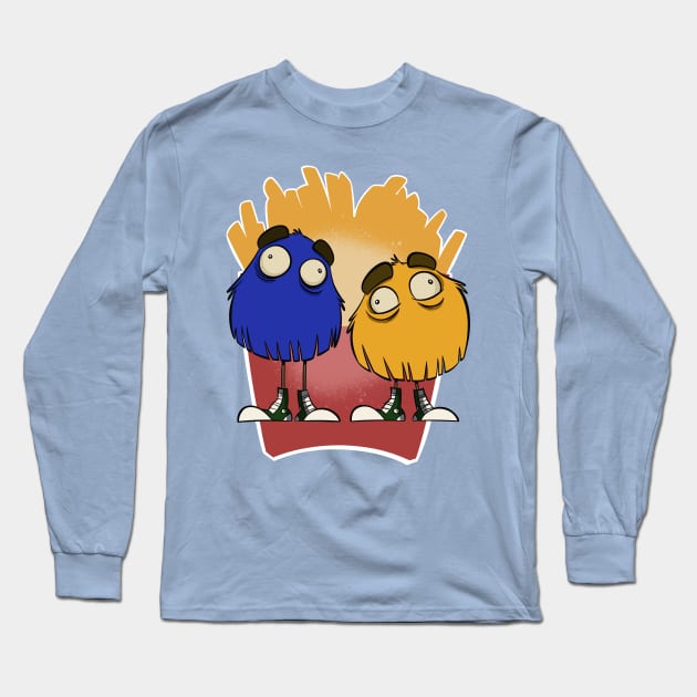 Fry Guys Long Sleeve T-Shirt by westinchurch